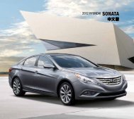 2012 SoNAtA - Hyundai