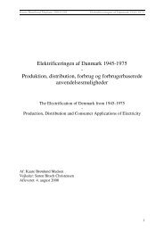 Elektrificeringen af Danmark 1945-1975 - Dansk Center for Byhistorie
