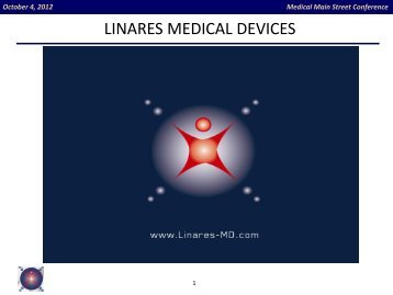 LINARES MEDICAL DEVICES