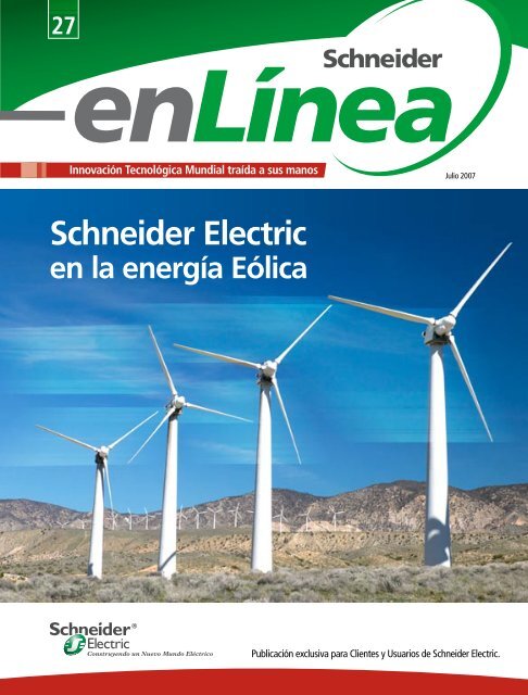 Revista "Schneider enLÃ­nea" Julio 2007 - Schneider Electric