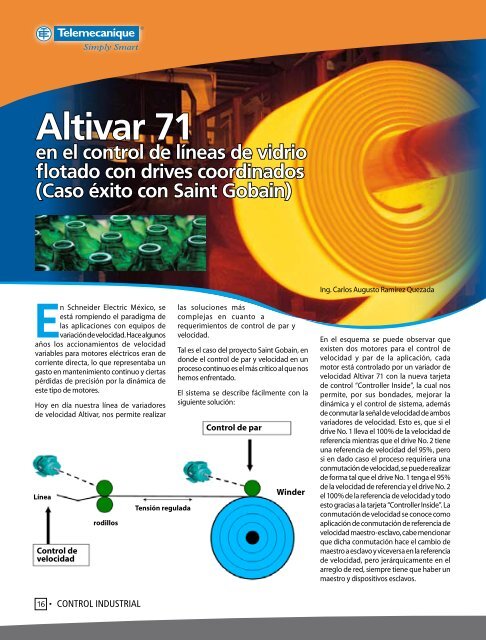 Revista "Schneider enLÃ­nea" Julio 2007 - Schneider Electric