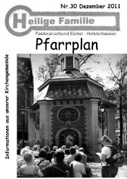 zum Pfarrplan als PDF Dokument - Kirchengemeinde Heilige ...