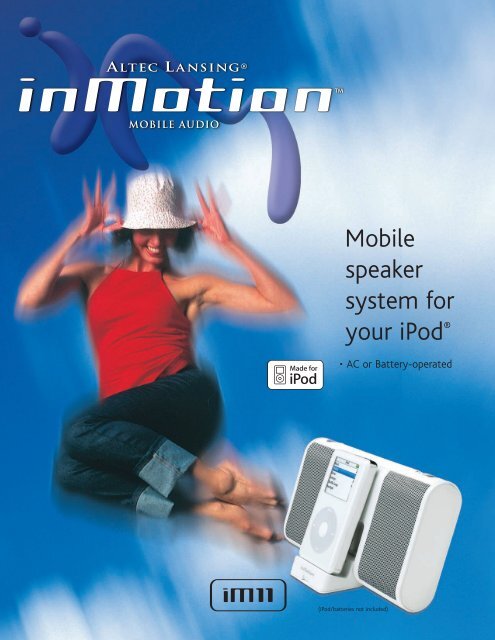 Altec Lansing inMotion (IM11)