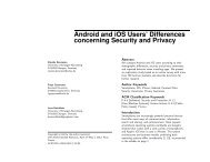 Android and iOS Users' Differences concerning Security and Privacy