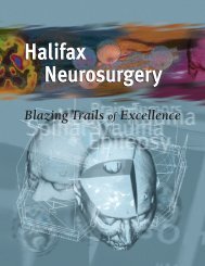 â¢ Final To Print - Neurosurgery, Division of - Dalhousie University