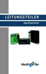 LEITUNGSTEILER - Hedin Tex GmbH