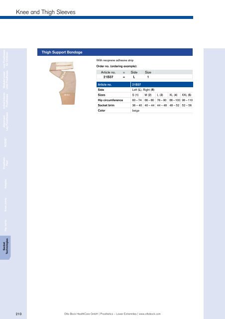 Prosthetics Lower Extremities - Kinetech Medical