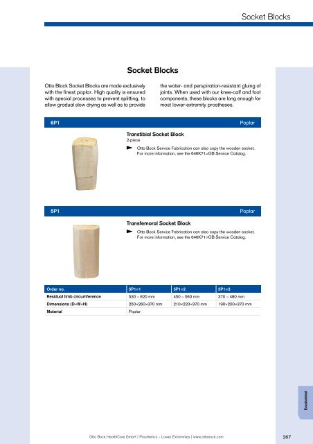 Prosthetics Lower Extremities - Kinetech Medical