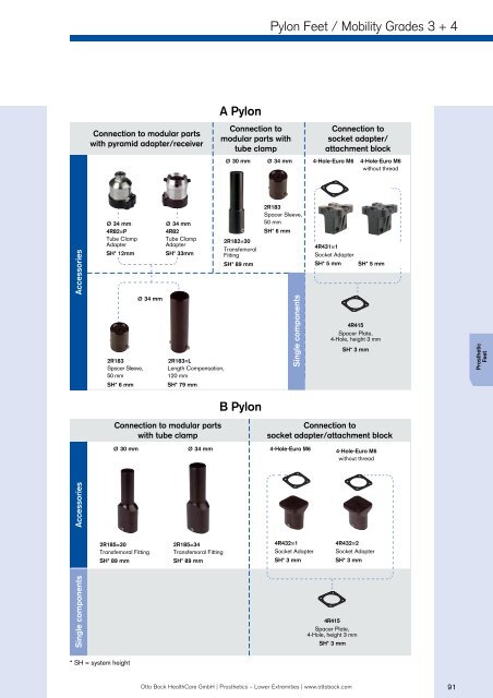 Prosthetics Lower Extremities - Kinetech Medical