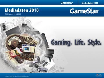 Mediadaten 2010 - GameStar.de
