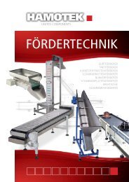 FÃRDERTECHNIK - HAMOTEK Montagetechnik