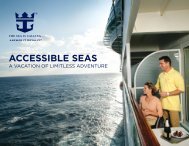 Accessible Seas Brochure - Royal Caribbean International