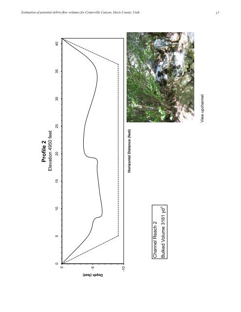 Estimation of potential debris-flow volumes for Centerville Canyon ...