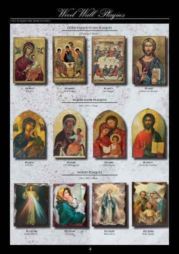 Wood Wall Plaques - Christian Supplies