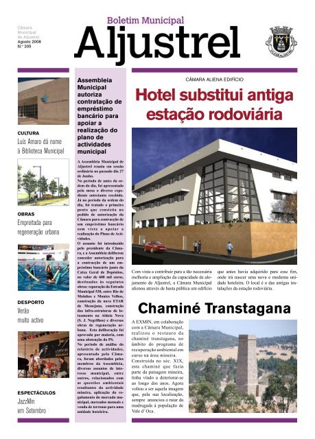 última edição do Boletim Municipal de Aljustrel - Beja Digital