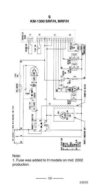 TECH - SPEC'S Technician's Pocket Guide - Hoshizaki America, Inc.