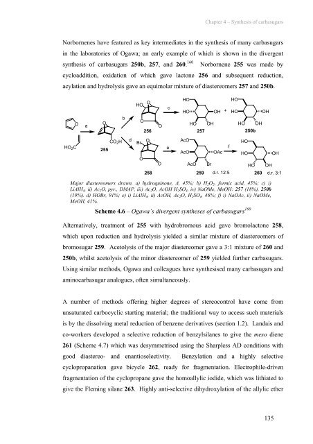 A Route to Carbasugar Analogues - Jonathan Clayden - The ...