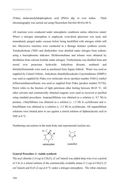 A Route to Carbasugar Analogues - Jonathan Clayden - The ...