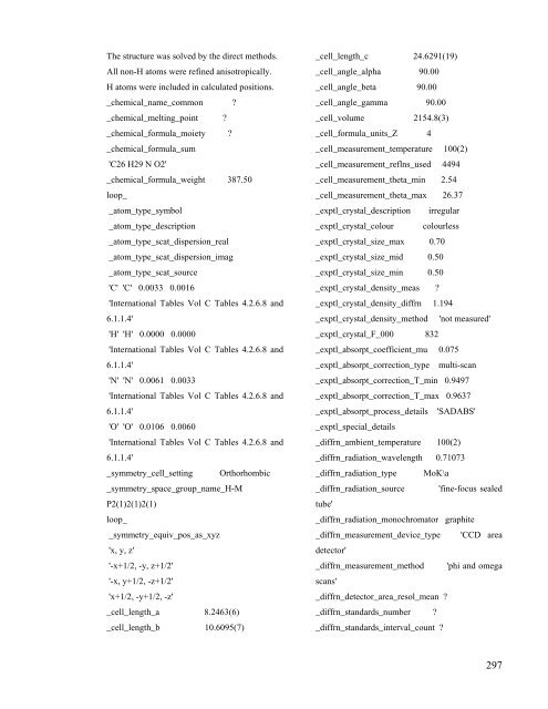 A Route to Carbasugar Analogues - Jonathan Clayden - The ...