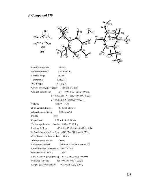 A Route to Carbasugar Analogues - Jonathan Clayden - The ...