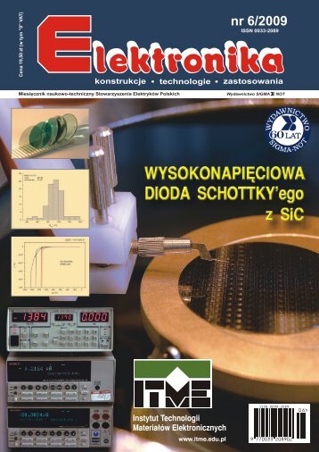 Elektronika 2009-06.pdf - Instytut SystemÃ³w Elektronicznych ...