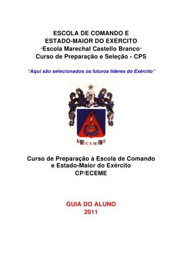 ESCOLA DE COMANDO E ESTADO-MAIOR DO EXÃRCITO âEscola ...