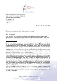 Letter to cabinet on pharma package.pdf - ESIP