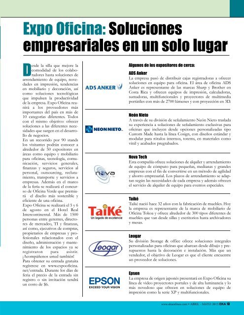 El efecto dominó... - Revista Empresarial EKA