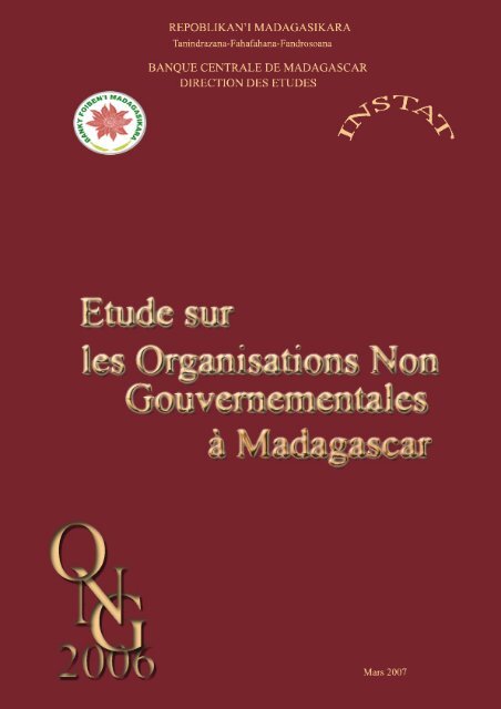Etude sur les organisations non gouvernementales Ã  Madagascar
