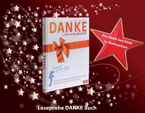 Leseprobe zur Ansicht des "DANKE und werde glücklich"- Buch