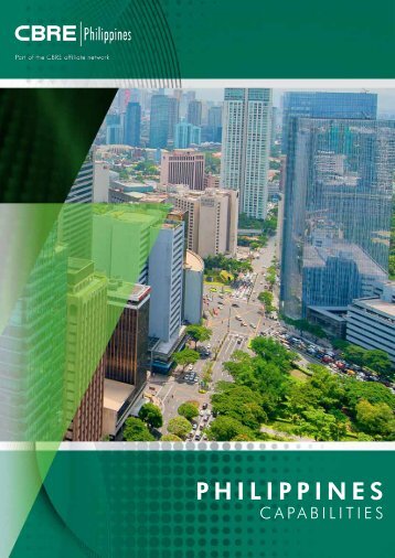 CBRE Philippines Capability Statement 2013