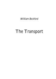 The Transport - The William Beckford Website