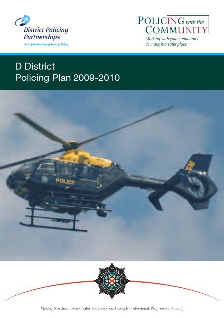 D District Policing Plan 2009-2010 - Police Service of Northern Ireland