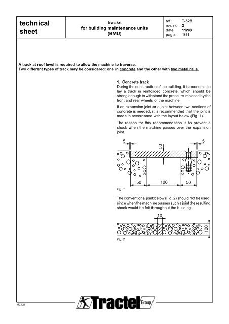 technical sheet