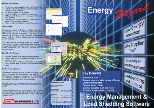 Energy Wizard Brochure - Intech Instruments Ltd