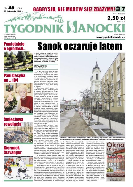 Sanok oczaruje latem - Tygodnik Sanocki