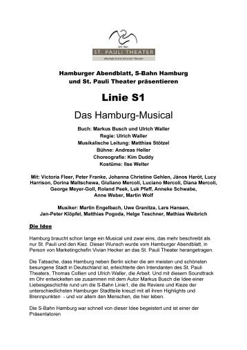 Linie S1 Das Hamburg-Musical - St. Pauli Theater