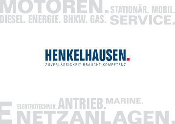 Untitled - Henkelhausen GmbH & Co. KG