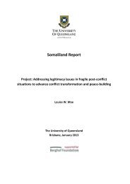 Somaliland Report - Berghof Foundation