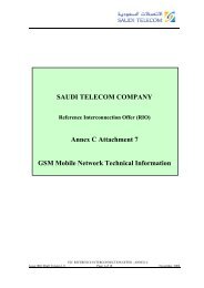 Annex C Attachment 7 STC GSM Network Technical Information