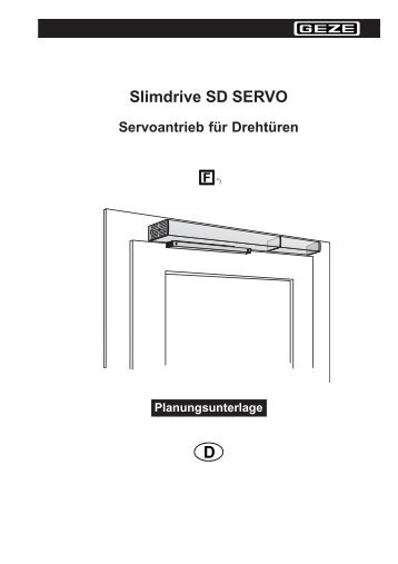 Slimdrive SD SERVO - Herling Baubeschlag GmbH