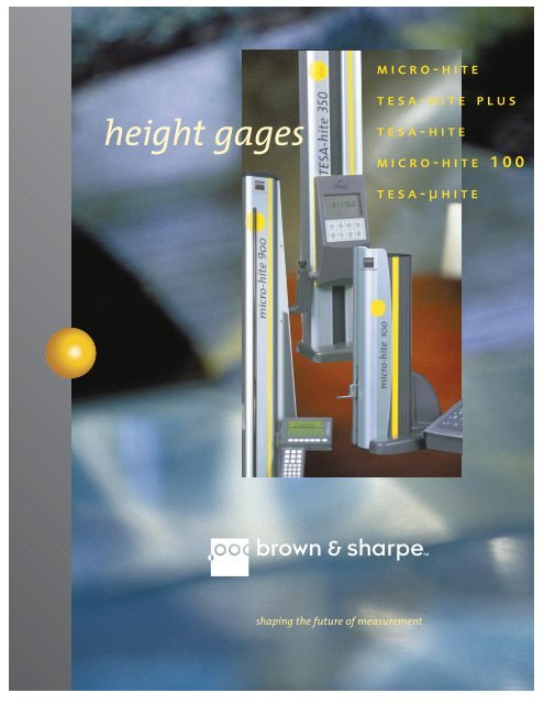 height gages