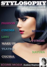 FASHION CINEMA LIBRI MAKE UP TEATRO CUCINA MUSICA FITNESS NATURA ICONE MODA