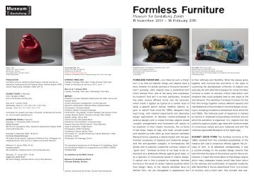 Formless Furniture - eMuseum