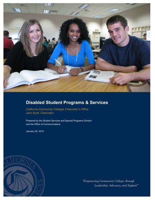 Disabled Student Programs & Services - California Community ...