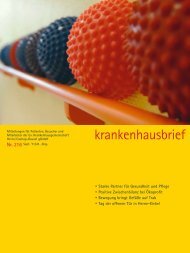 krankenhausbrief - Ev. Krankenhausgemeinschaft Herne