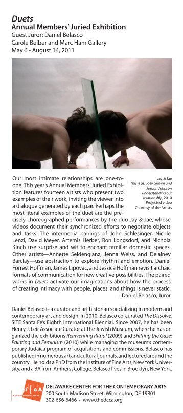 Download Exhibition PDF - Delaware Center for the Contemporary ...