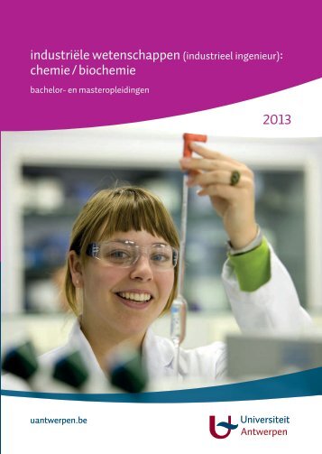 (industrieel ingenieur): chemie / biochemie - Universiteit Antwerpen