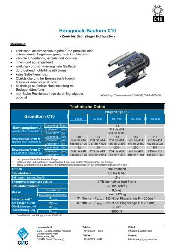 C10 - GMG - Gesellschaft für modulare Greifersysteme mbH