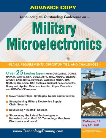 Military Microelectronics Conference - Calce - University of Maryland